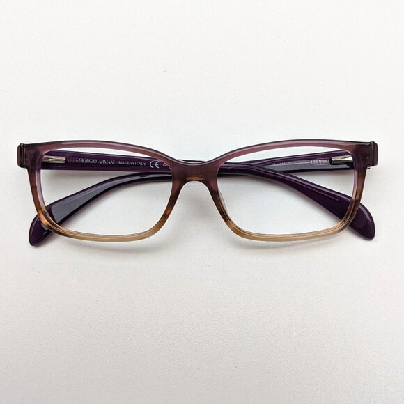 🕶️Made in Italy! Giorgio Armani GA814 Eyeglasses 52/15 135 /KAE240🕶️​ - Picture 1 of 7